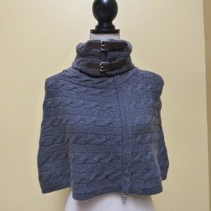 Ralph Lauren Cashmere Crop caplet cape Small NWOT